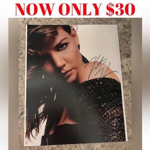 Katie Holmes Dawsons Creek Batman Movie Signed Autograph 8x10 Celebrity Photo